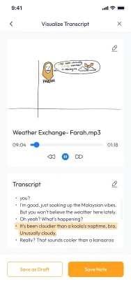LaKar visual notes on mobile